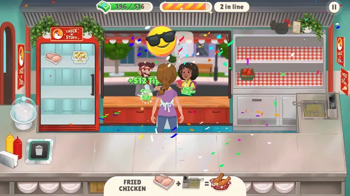 Kitchen Scramble 2: World Cook android App screenshot 2