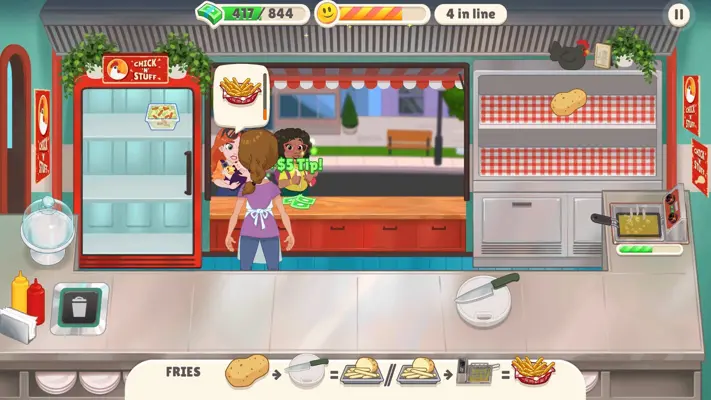 Kitchen Scramble 2: World Cook android App screenshot 5